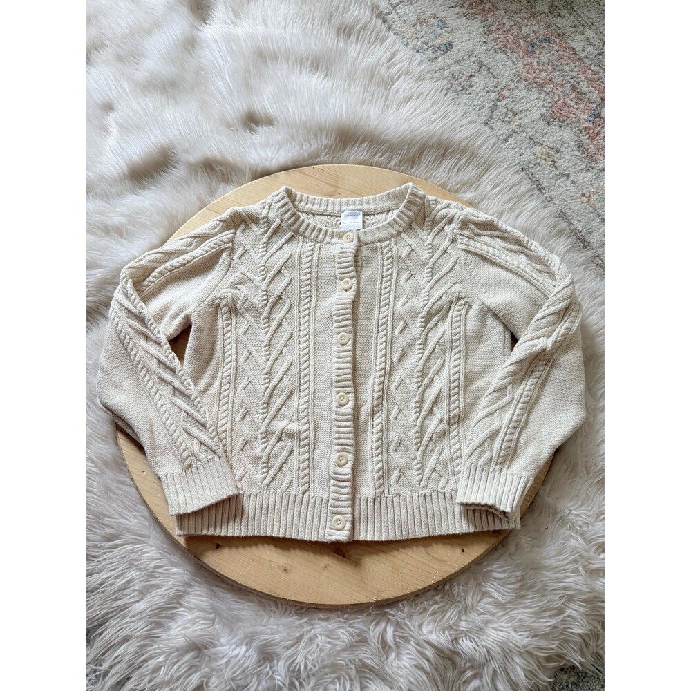 Hanna Andersson Button Up Cardigan Sweater